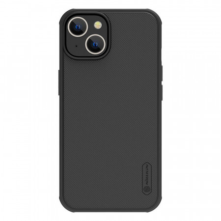 Husa iPhone 14 Plus, Nillkin Super Frosted Shield Pro - Negru