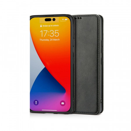 Husa iPhone 14 Pro tip carte cu suport card, TECH-PROTECT - Negru