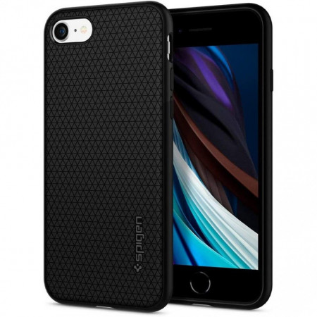 Husa iPhone 7 / 8 / SE 2 / SE 2020, Liquid Air Spigen - Negru