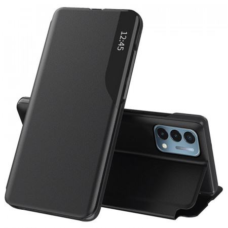 Husa Oneplus Nord N200 5G tip carte, Techsuit eFold - Negru