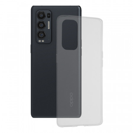 Husa Oppo Find X3 Neo, Techsuit Clear Silicone - Transparent