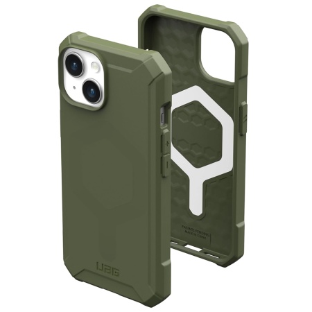 Husa pentru iPhone 15, Essential Armor MagSafe, UAG - Verde