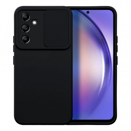 Husa pentru Samsung Galaxy A54 5G protectie camera, Skyddar Slide - Negru
