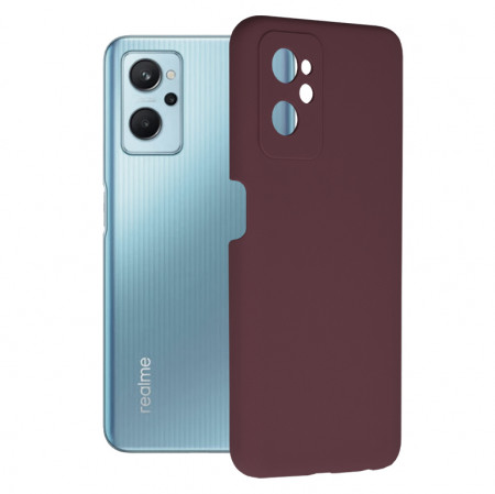 Husa Realme 9i / Oppo A76 / A96 din silicon moale, Techsuit Soft Edge - Mov