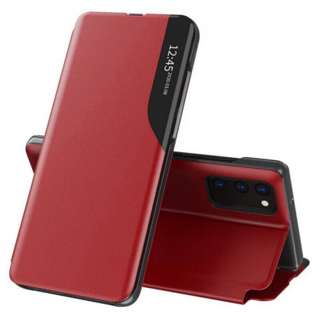 Husa Samsung Galaxy A02s tip carte, Techsuit eFold - Rosu