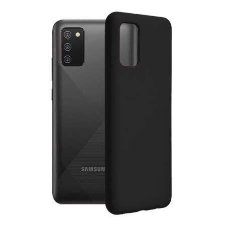 Husa Samsung Galaxy A03S din silicon moale, Techsuit Soft Edge - Negru