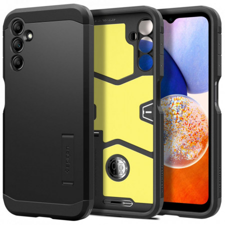 Husa Samsung Galaxy A14 5G, Spigen Tough Armor - Negru