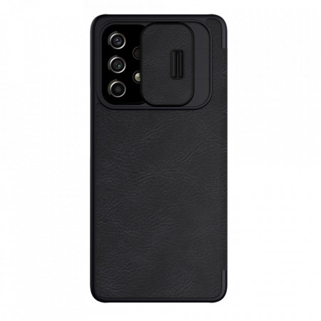 Husa Samsung Galaxy A53 5G, Qin Leather Case, Nillkin - Negru