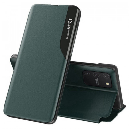 Husa Samsung Galaxy S10 Lite tip carte, Techsuit eFold - Dark Green