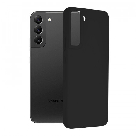 Husa Samsung Galaxy S22 Plus, Soft Edge Silicone, Techsuit - Negru