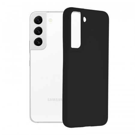 Husa Samsung Galaxy S22, Soft Edge Silicone, Techsuit - Negru