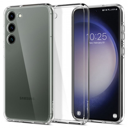 Husa Samsung Galaxy S23 Plus, Spigen Ultra Hybrid - Transparent