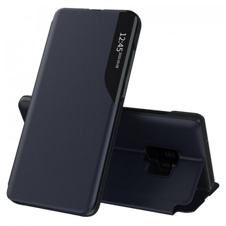 Husa Samsung Galaxy S9 tip carte, Techsuit eFold - Dark Blue