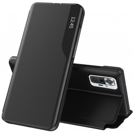 Husa Xiaomi Redmi Note 10 Pro / Note 10 Pro Max tip carte, Techsuit eFold - Negru