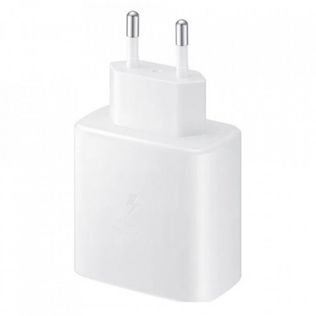 Incarcator priza Samsung, Type-C, Fast Charging, 45W - Alb