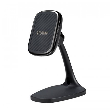Incarcator Wireless rotire 360°, USB-C, Fast Charge 10W, PITAKA MagEZ - Negru Gri