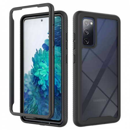 [Pachet 360°] Husa + Folie Samsung Galaxy S20 FE, Techsuit Defense - Negru