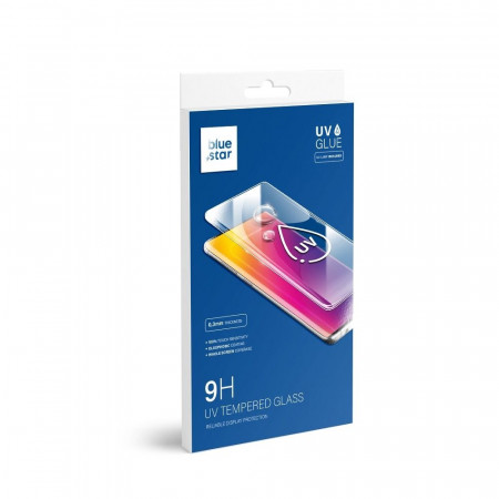 Folie de sticla Samsung Galaxy S8, Blue Star UV Glass - Transparent