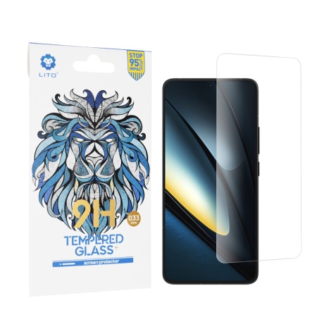 Folie de Sticla Xiaomi Poco F6 Pro, Claritate Maxima, Lito, 2.5D Classic Glass 9H, Transparent