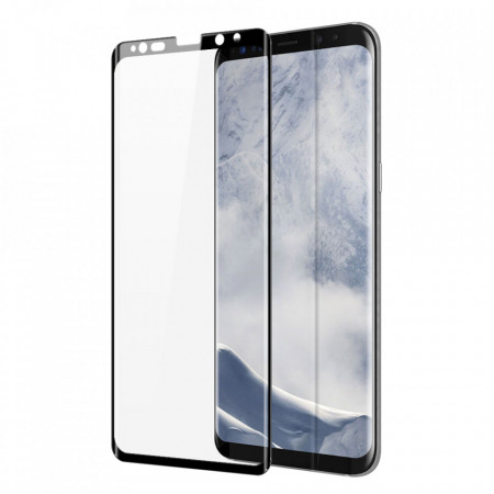 Folie Samsung Galaxy S8 din sticla securizata, Dux Ducis - Negru