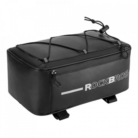 Geanta porbagaj bicicleta, volum 4L, Rockbros - Negru