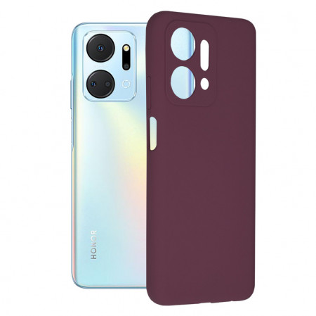 Husa Honor X7a din silicon moale, Techsuit Soft Edge - Mov