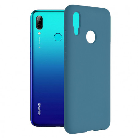 Husa Huawei P Smart 2019 din silicon moale, Techsuit Soft Edge - Denim Blue
