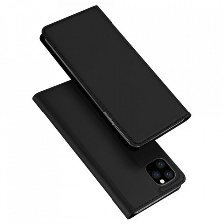 Husa iPhone 11 Pro Max tip carte, Skin Pro Dux Ducis - Negru