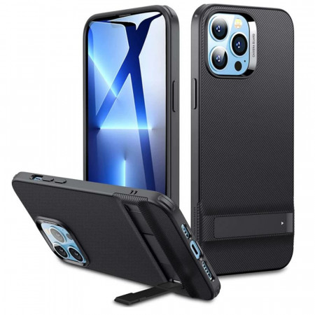 Husa iPhone 13 Pro Max, ESR Air Shield Boost - Translucent Black