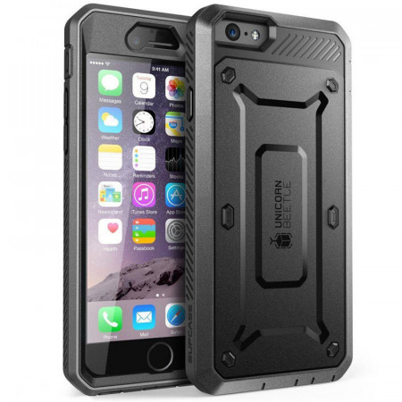 Husa iPhone 6 Plus / 6s Plus Supcase Unicorn Beetle Pro - Negru