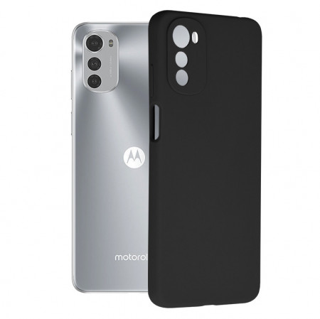 Husa Motorola Moto E32 / E32s din silicon moale, Techsuit Soft Edge - Negru
