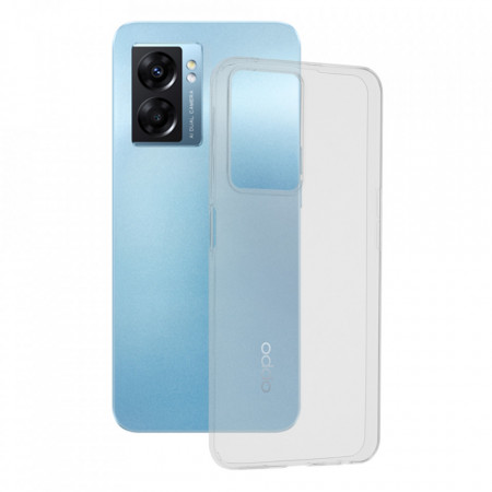Husa OPPO A77 5G din silicon TPU slim, Techsuit - Transparent
