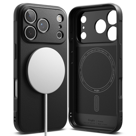Husa pentru iPhone 17 Pro, Ringke Onyx, Negru