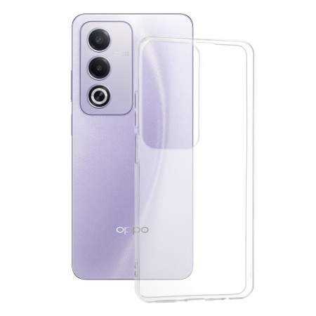 Husa pentru Oppo A80 5G, SKYDDAR INNOVATION, ClearGuard, din silicon transparent, set cu sticker, Transparenta