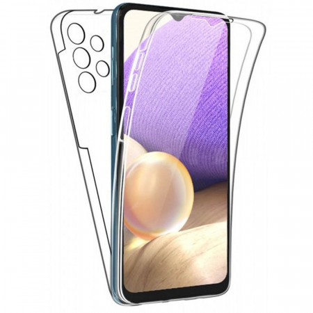 Husa pentru Samsung Galaxy A13 5G / A04s din silicon 360°, Skyddar TPU - Transparent