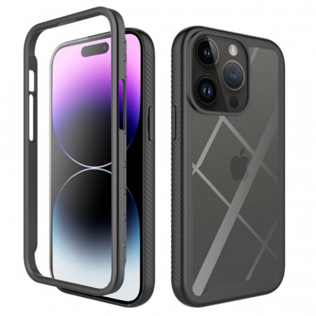 Husa pentru Samsung Galaxy C25 5G + Folie - Techsuit Defense360 Pro - Black