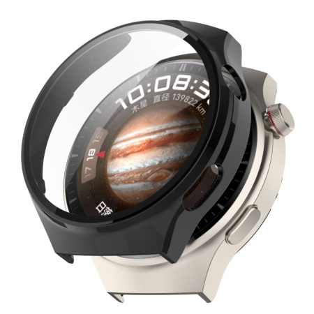 Husa Protectie 360°, Ultra-Subtire, Anti-Soc pentru Huawei Watch 4, Anti-Soc Full Screen - Negru