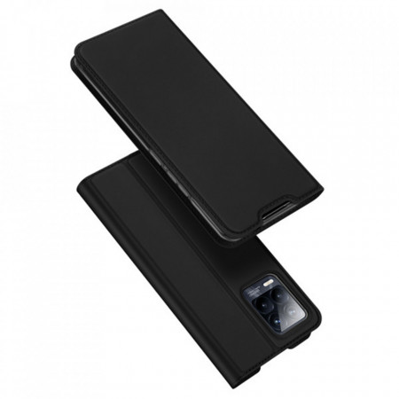 Husa Realme 8 / 8 Pro tip carte, Skin Pro Dux Ducis - Negru