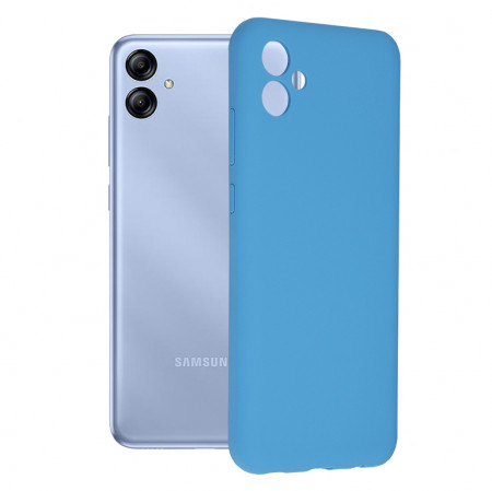 Husa Samsung Galaxy A04e din silicon moale, Techsuit Soft Edge - Albastru