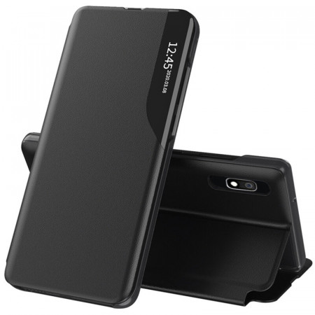 Husa Samsung Galaxy A10 tip carte, Techsuit eFold - Negru