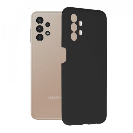 Husa Samsung Galaxy A13 4G din silicon moale, Techsuit Soft Edge - Negru