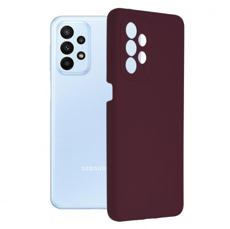 Husa Samsung Galaxy A23 / A23 5G din silicon moale, Techsuit Soft Edge - Mov
