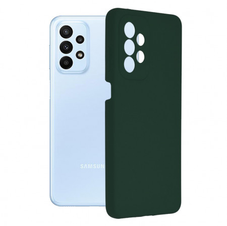 Husa Samsung Galaxy A23 / A23 5G din silicon moale, Techsuit Soft Edge - Verde