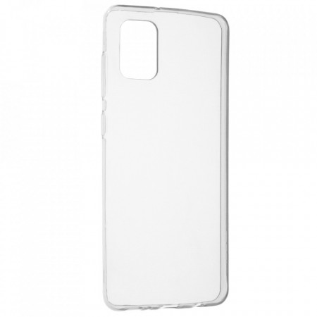 Husa Samsung Galaxy A31, din silicon TPU slim, Techsuit - Transparent