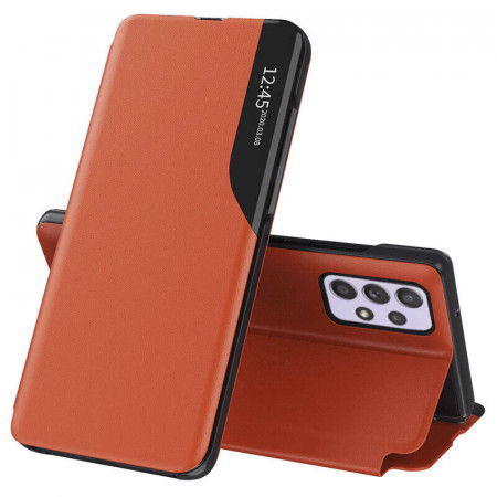 Husa Samsung Galaxy A32 4G tip carte, Techsuit eFold - Portocaliu