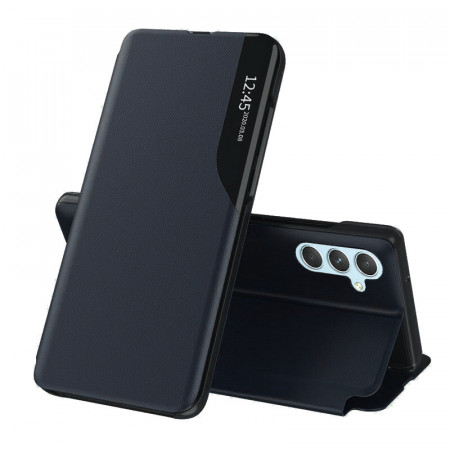 Husa Samsung Galaxy A34 5G tip carte, Techsuit eFold - Albastru