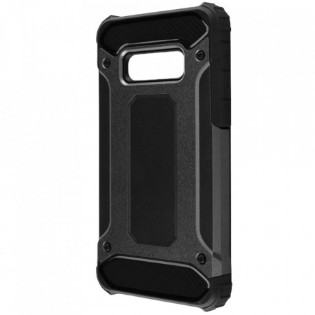 Husa Samsung Galaxy S10E din plastic dur, Techsuit Hybrid Armor - Negru
