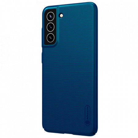 Husa Samsung Galaxy S21 FE, Super Frosted Shield, Nillkin - Albastru