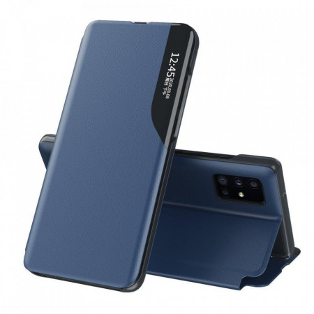 Husa Samsung Galaxy S23 FE tip carte, Techsuit eFold - Albastru