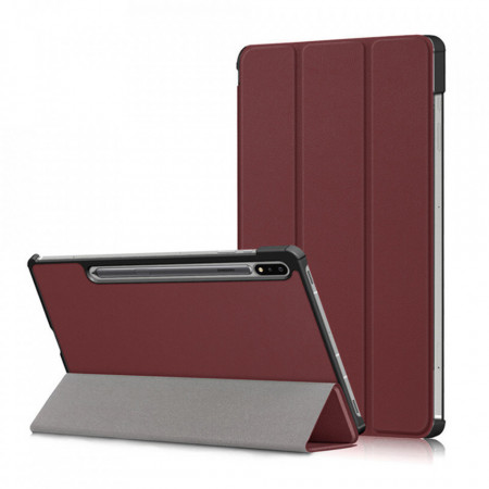 Husa Samsung Galaxy Tab S8 Plus 12.4 inch SM-X800 / SM-X806, Techsuit FoldPro - Rosu